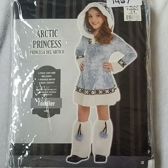 ARTIC PRINCESS NWOT COSTUME TODDLER 3-4 - Picture 1 of 5